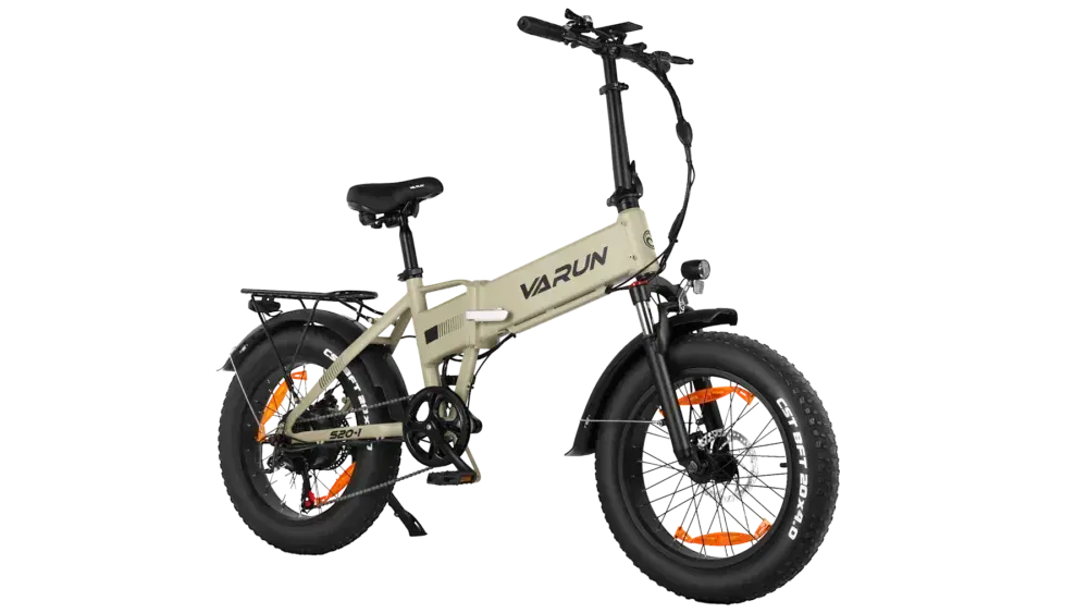 Varun S20-1 Vélo électrique Fat Bike pliant image 13