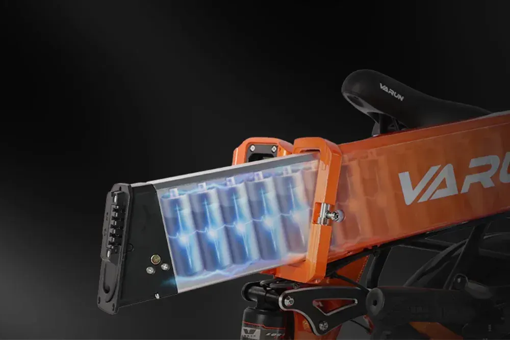 Varun S20-1 PLUS Vélo Électrique Fat Bike Pliable image 10