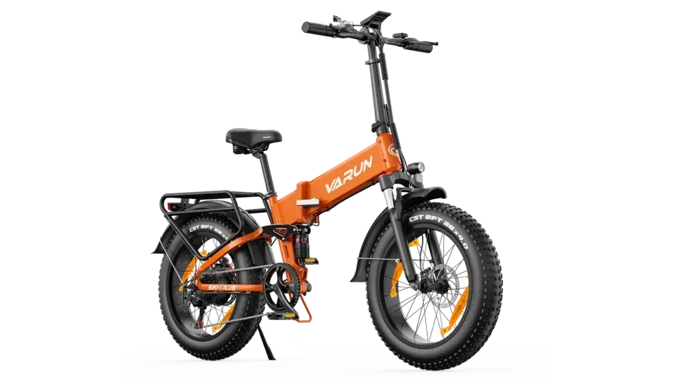 Varun S20-1 PLUS Vélo Électrique Fat Bike Pliable image 13
