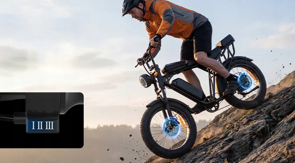 AAIRSK X5 Vélo Électrique Fat Bike 20" image 7