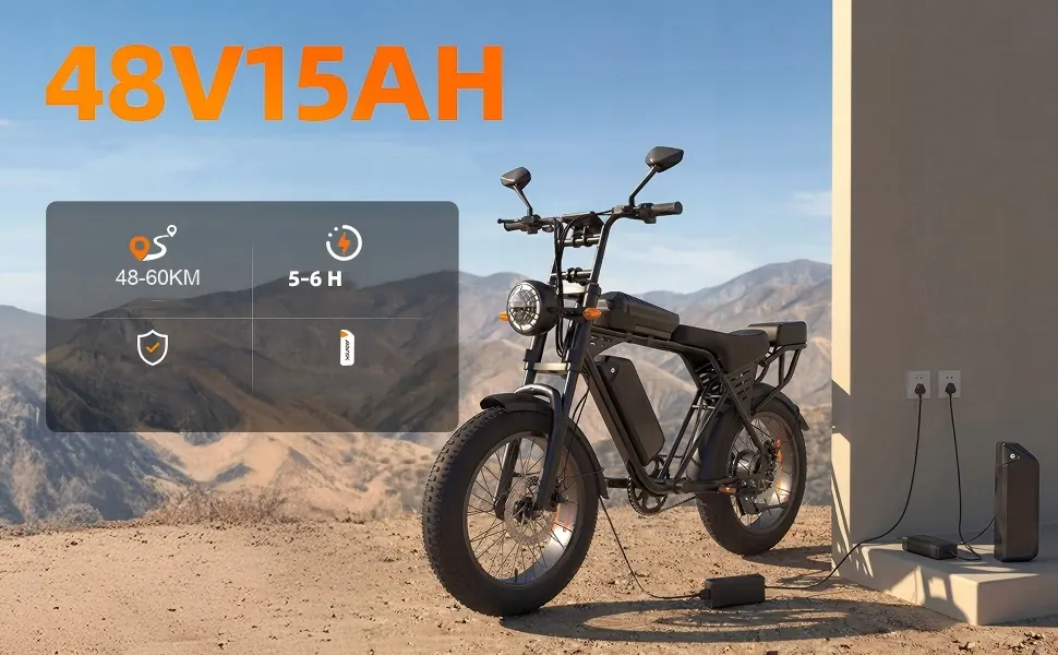 AAIRSK X5 Vélo Électrique Fat Bike 20" image 9