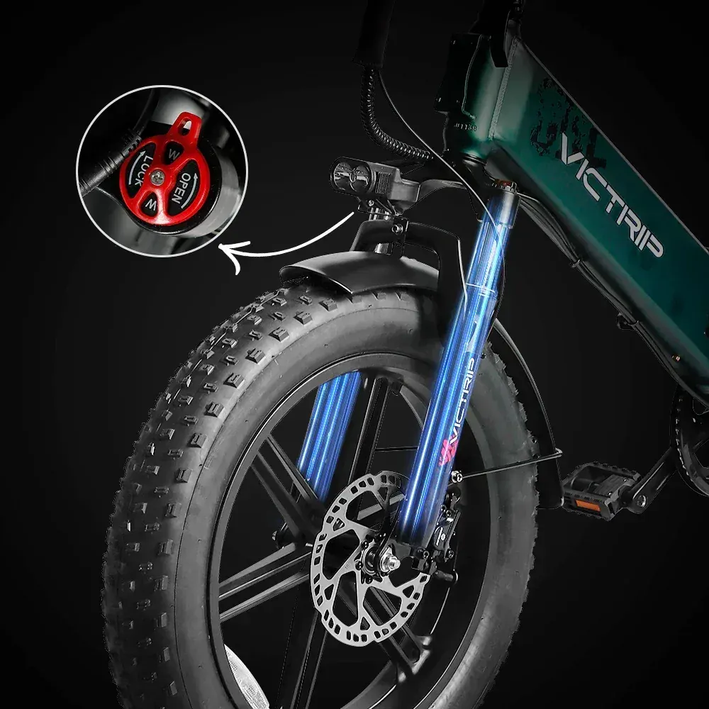 Victrip T5 Vélo électrique pliant tout-terrain image 9