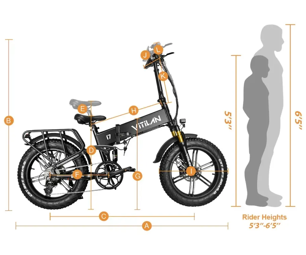 Vitilan I7 Pro Vélo Électrique Pliable Tout-Terrain image 2