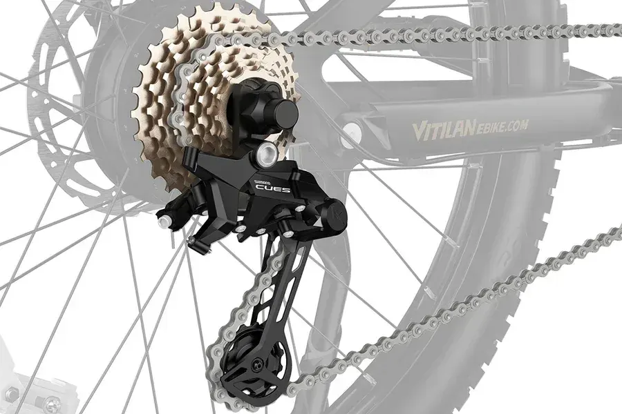 Vitilan M5 VTT électrique tout-suspendu tout-terrain image 6