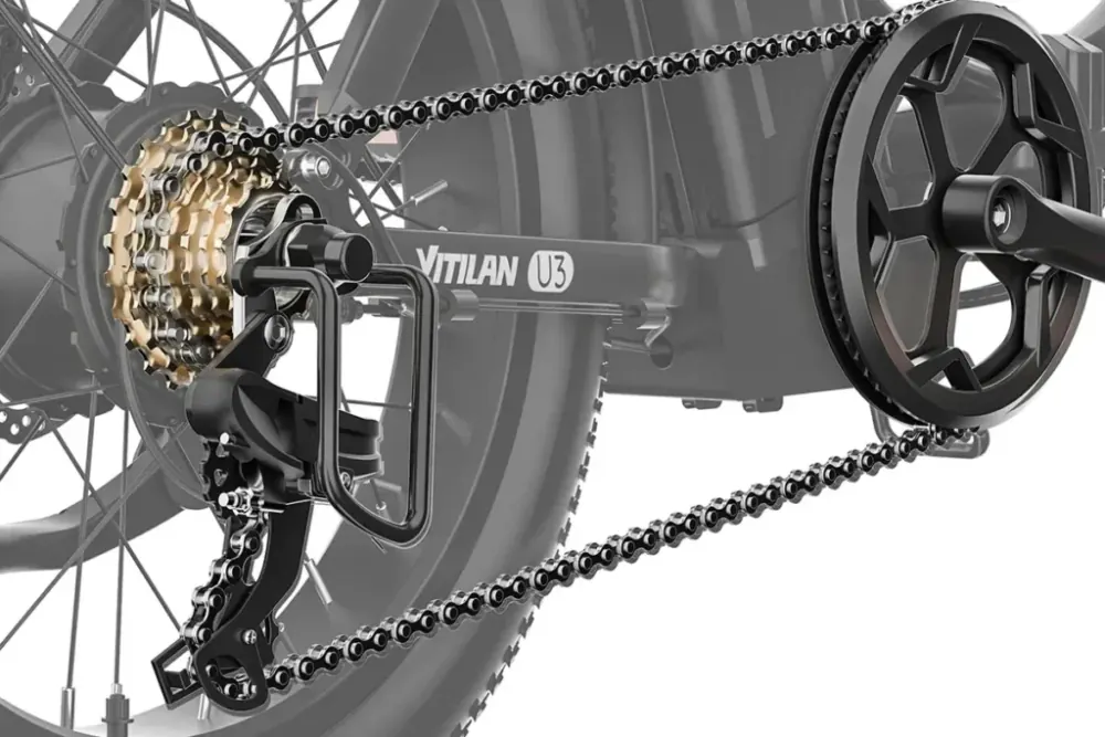 Vitilan U3 Vélo Électrique Pliable Fat Bike image 10