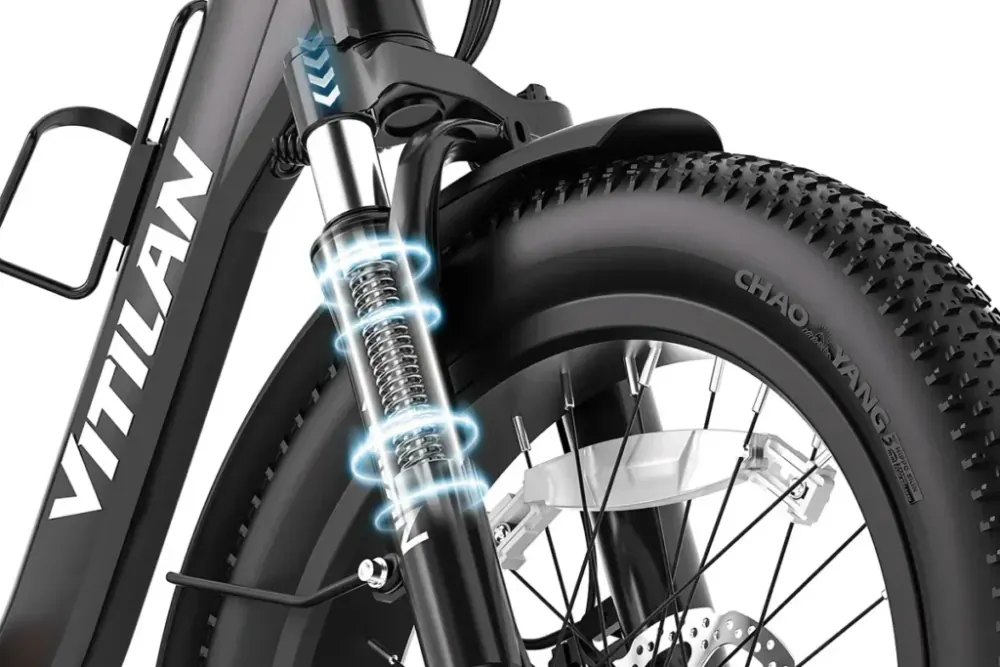 Vitilan U3 Vélo Électrique Pliable Fat Bike image 6