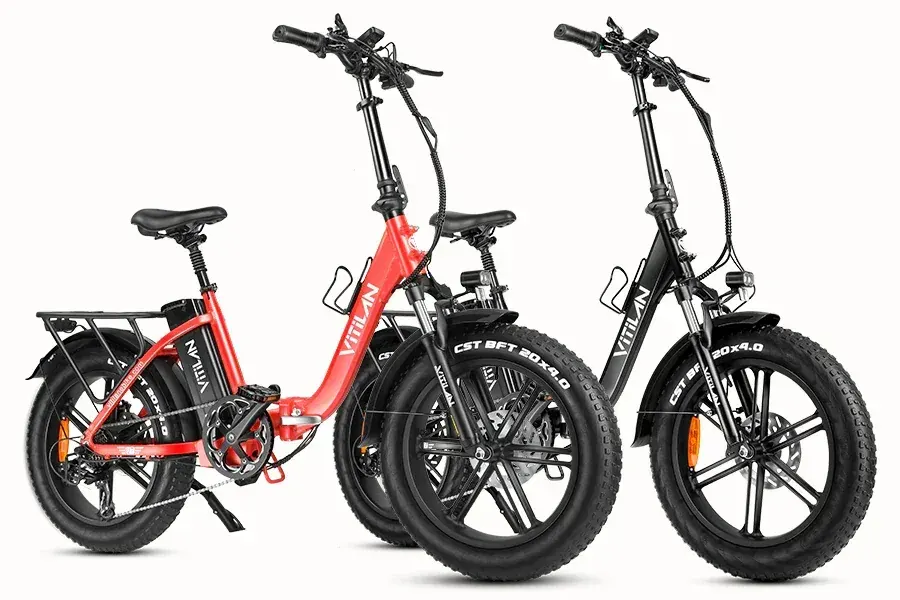 Vitilan U7 Vélo Électrique Pliable Fat Bike (Pack de 2) image 15