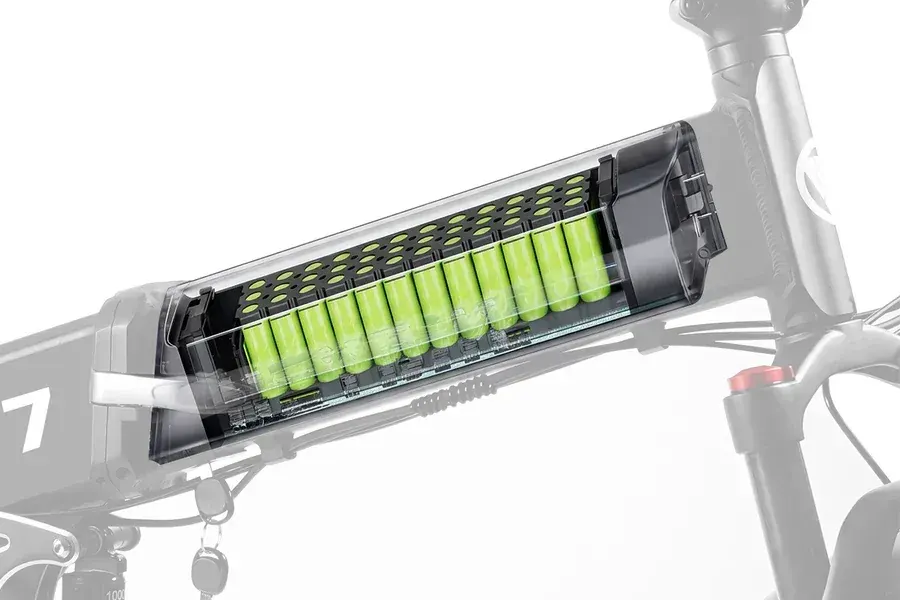 Vitilan V7, frein à disque avant et suspension hydraulique