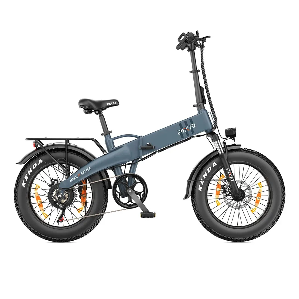 PIXAR F2 fat bike électrique pliant, roues de 20 pouces image 1