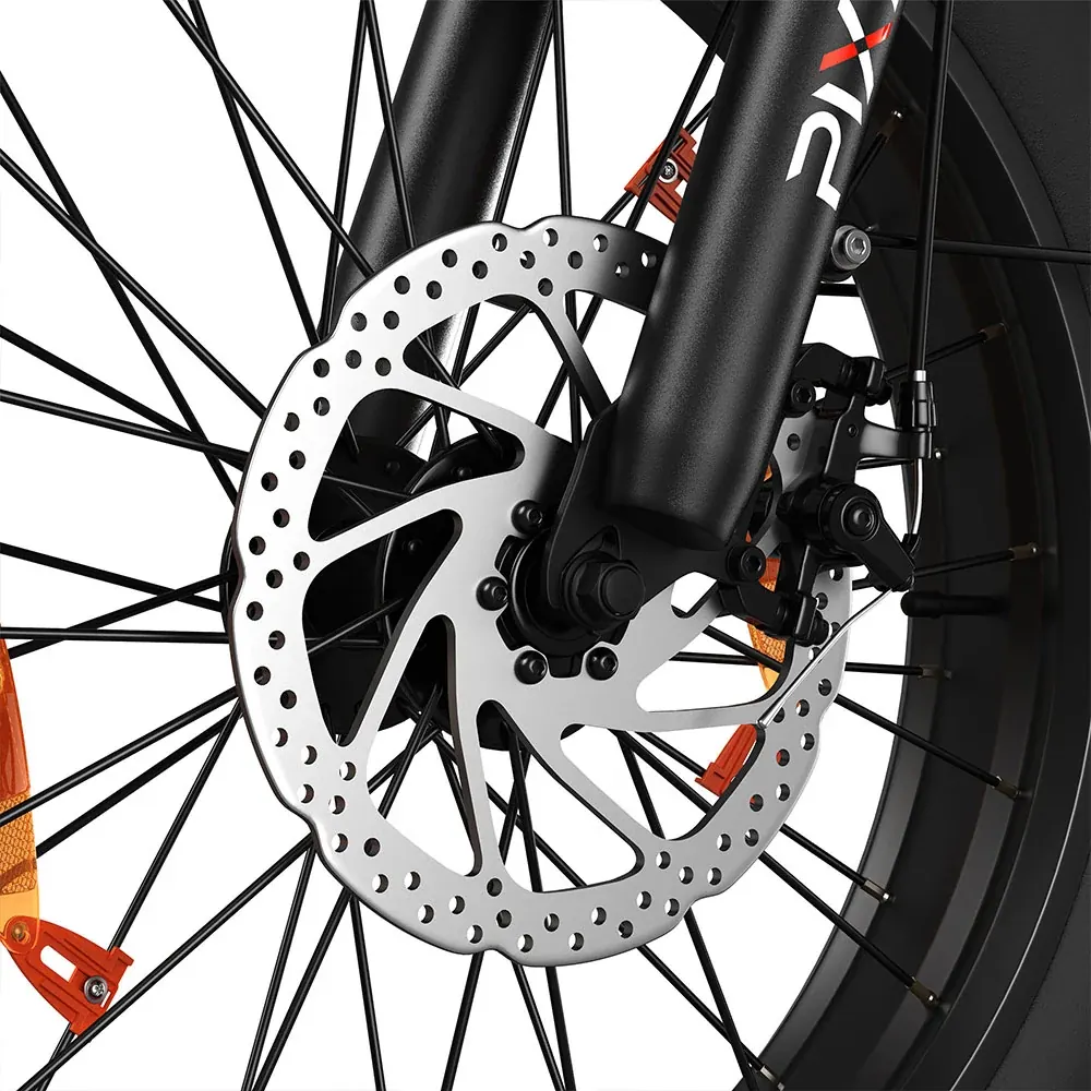 PIXAR F2 fat bike électrique pliant, roues de 20 pouces image 11