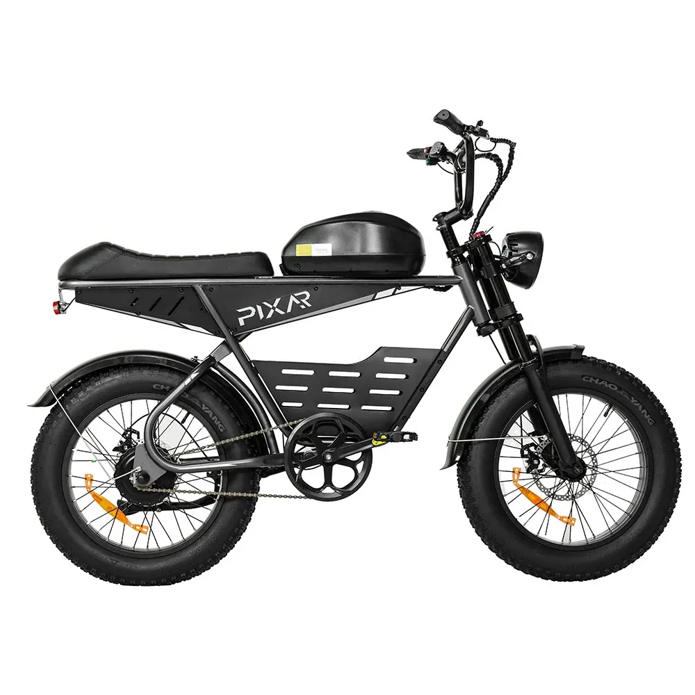 PIXAR Super fat bike électrique rétro à selle longue image 1