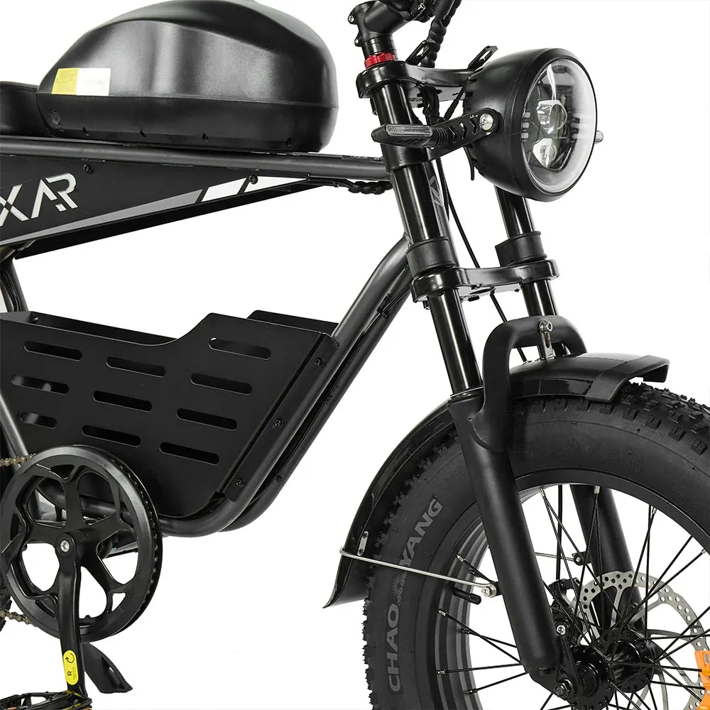 PIXAR Super fat bike électrique rétro à selle longue image 12