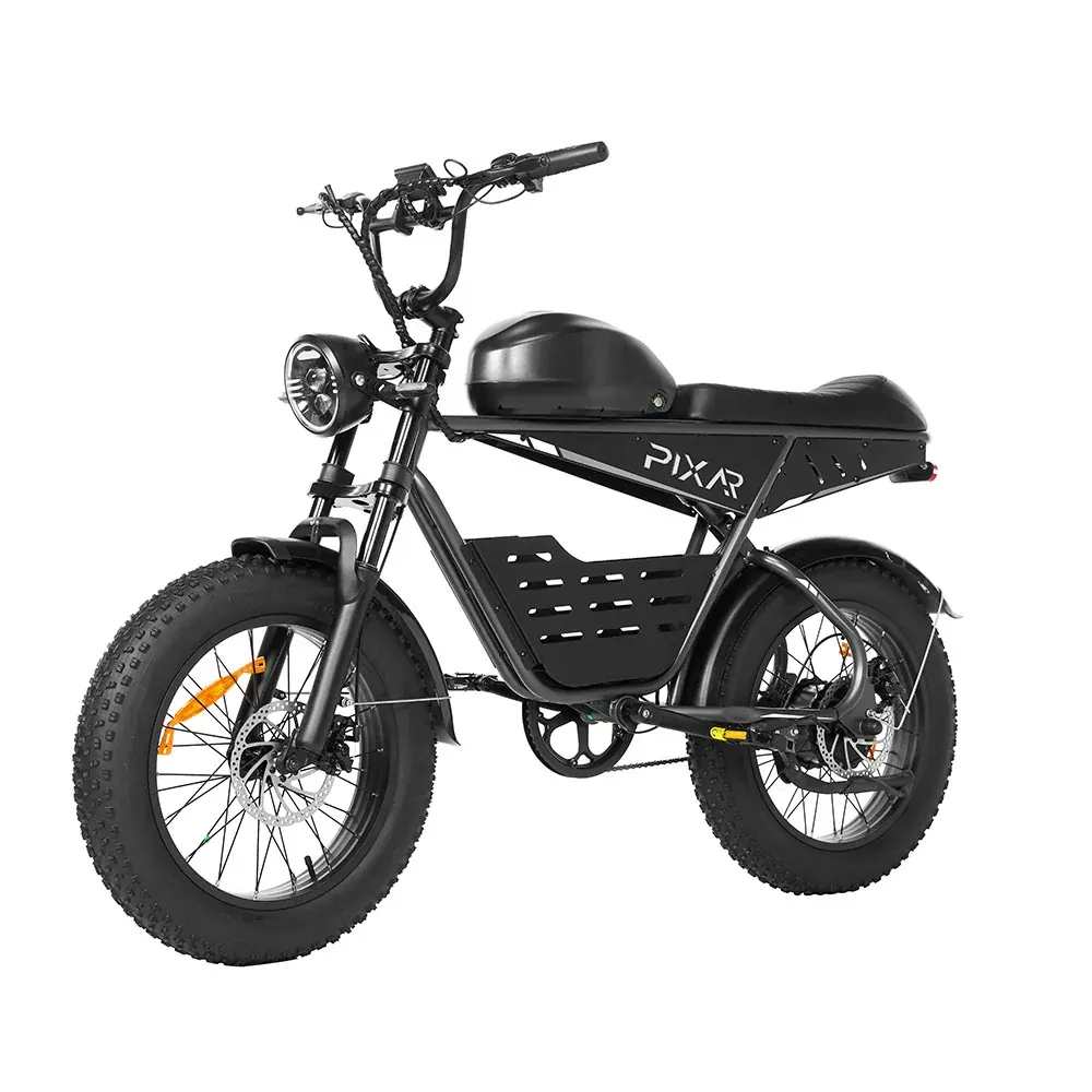 PIXAR Super fat bike électrique rétro à selle longue image 5