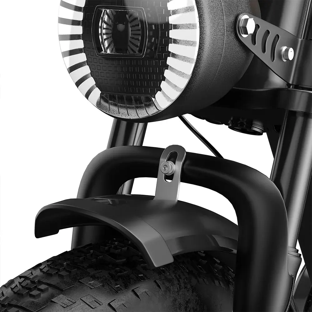 VELOPRO M9 fat bike électrique rétro tout suspendu image 11