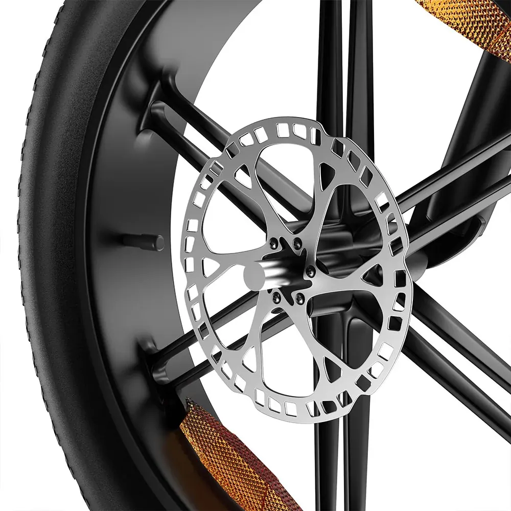 VELOPRO M9 fat bike électrique rétro tout suspendu image 2