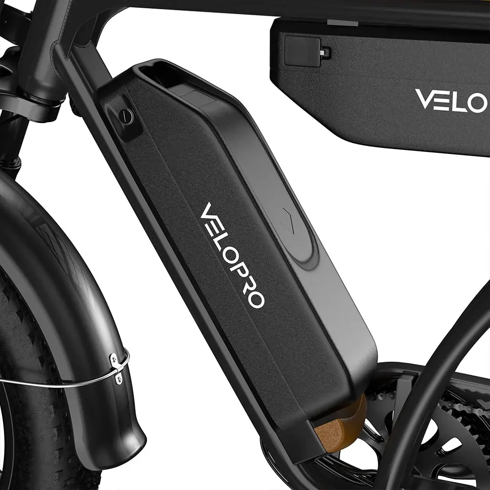 VELOPRO M9 fat bike électrique rétro tout suspendu image 3