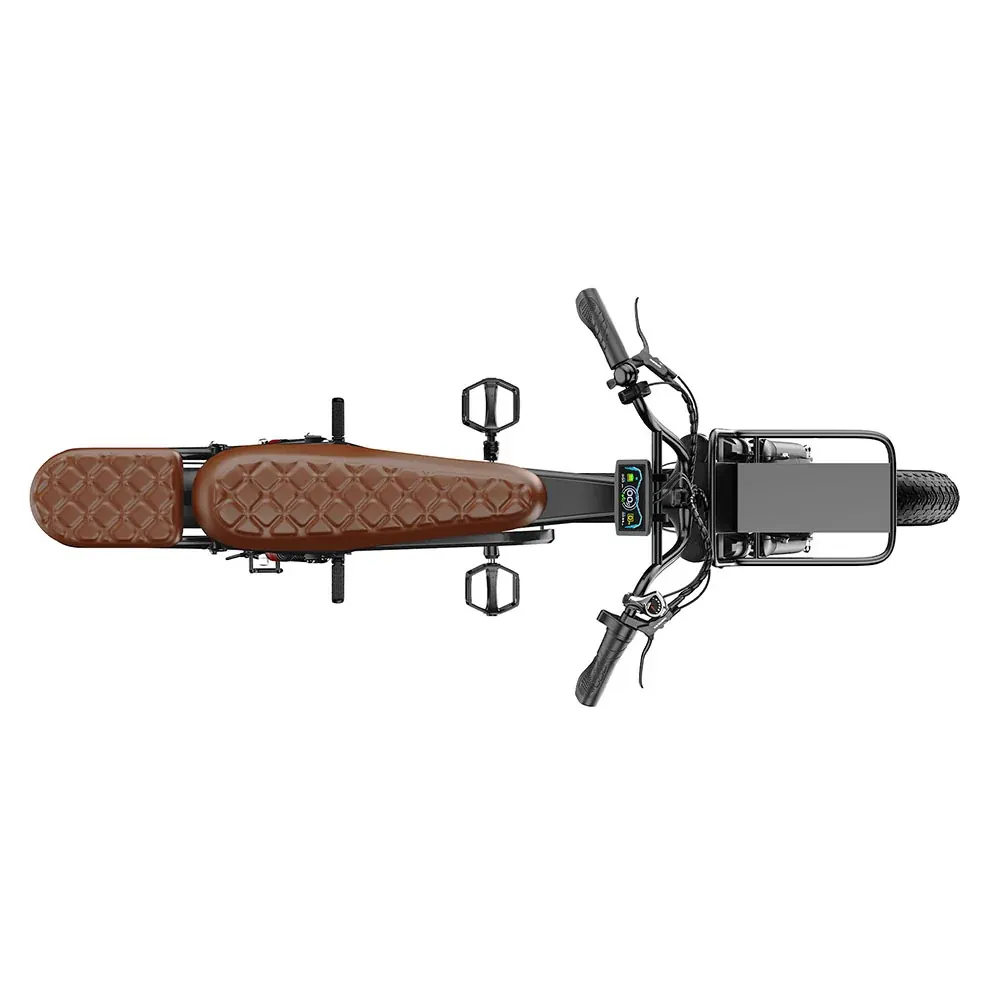 VELOPRO M9 fat bike électrique rétro tout suspendu image 7