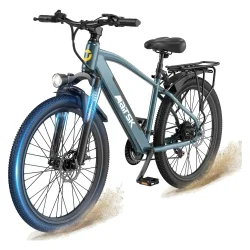 Aairsk S800 Vélo Électrique Urbain 26" à Batterie Amovible