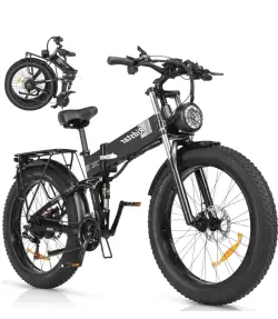 Ridstar DC26 Vélo électrique pliant Fat Tire tout-terrain