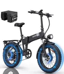 Ridstar H20 Pro Vélo électrique pliant Fat Tire