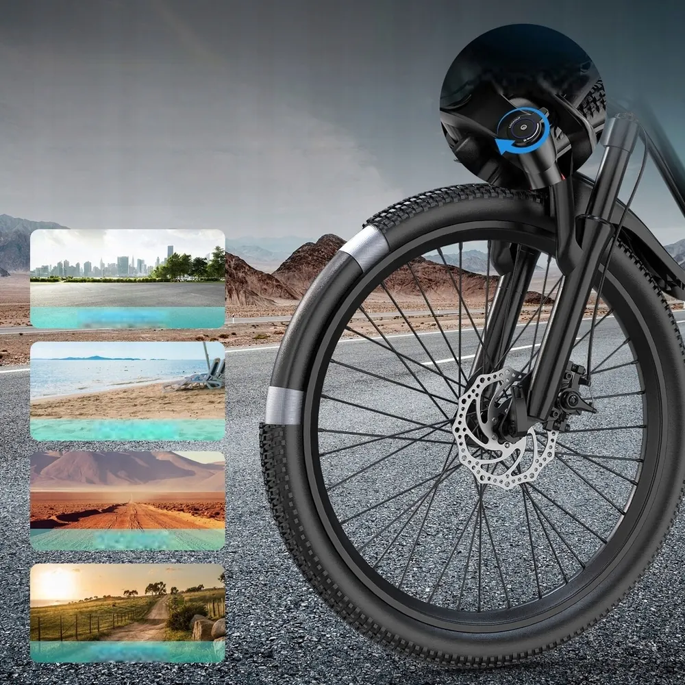 Dérailleur Shimano 21 vitesses sur le VTT électrique Aairsk GT900