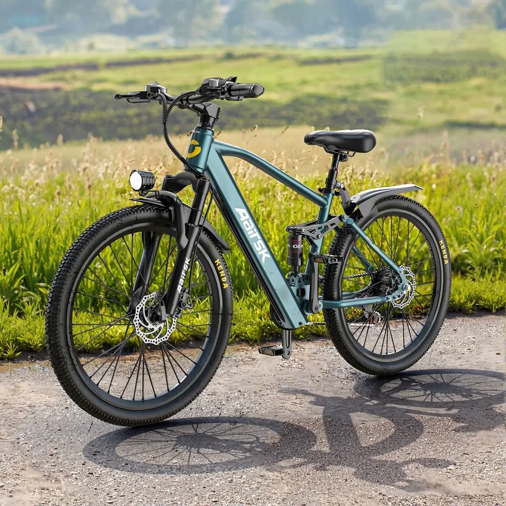 Roue de 26 pouces du vélo électrique Aairsk GT900 avec pneu tout-terrain