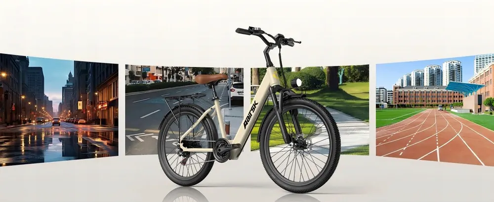 Aairsk SU7 vélo électrique adapté aux utilisateurs de 152 à 195 cm