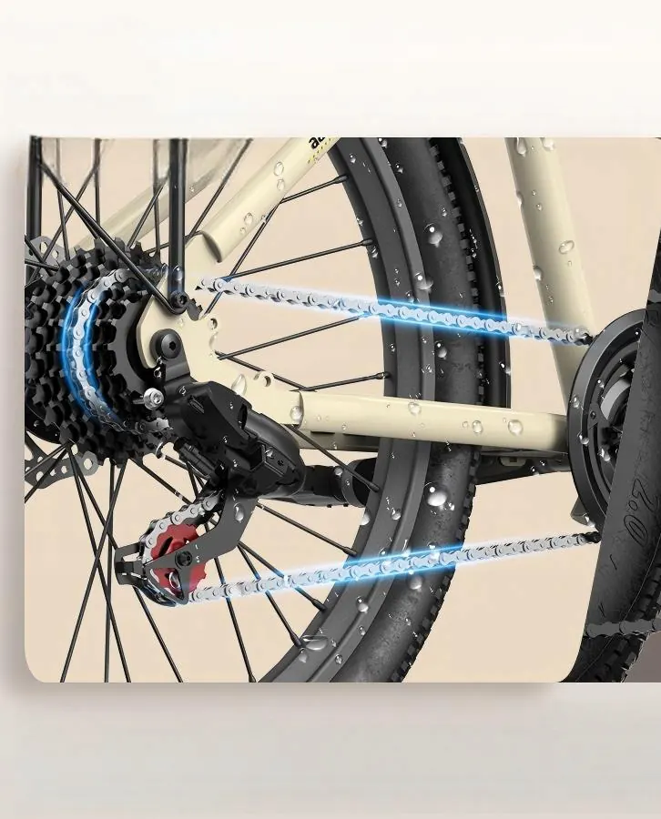 Moteur 250W du vélo électrique Aairsk SU7 25km/h