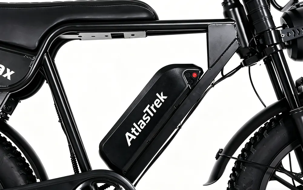 Cadre 20 pouces du vélo électrique Aairsk V8 Max, robuste et pliable