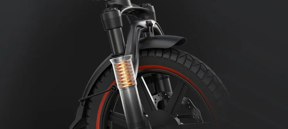 DYU A5 Vélo Électrique Pliant image 13
