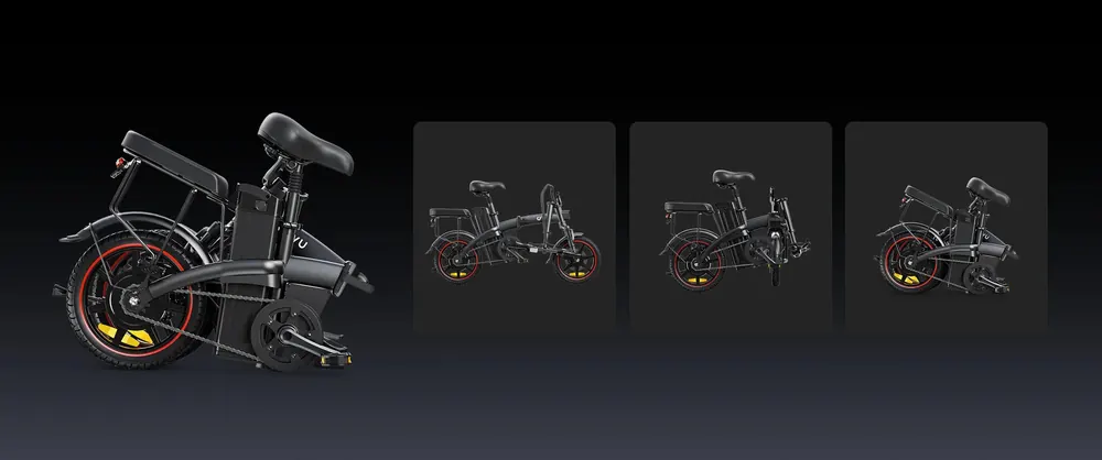 Moteur 250W du vélo électrique DYU A5 pour une assistance fluide