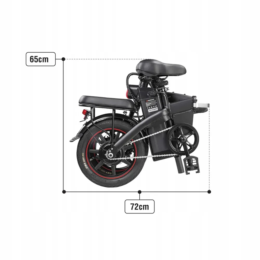 DYU A5 électrique, hauteur de selle ajustable, confort urbain