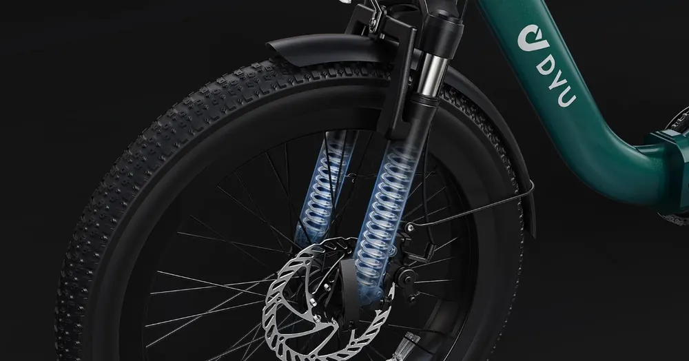 DYU C9 Vélo Électrique Pliant image 9
