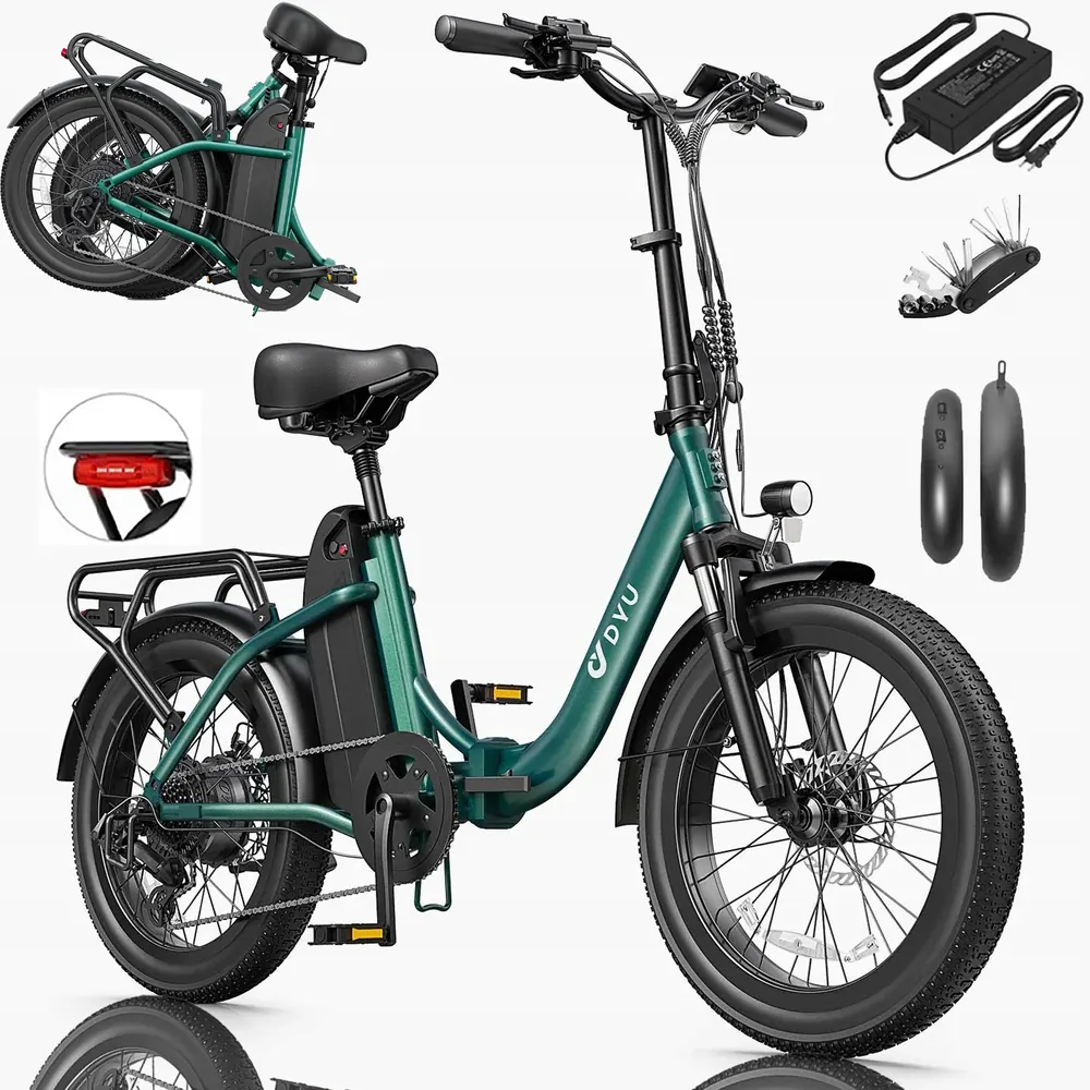 DYU C9 vélo électrique pliant 250W 25km/h autonomie 150km