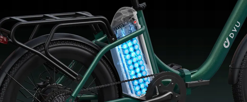 Marque DYU, vélo électrique pliant C9 avec freins à huile