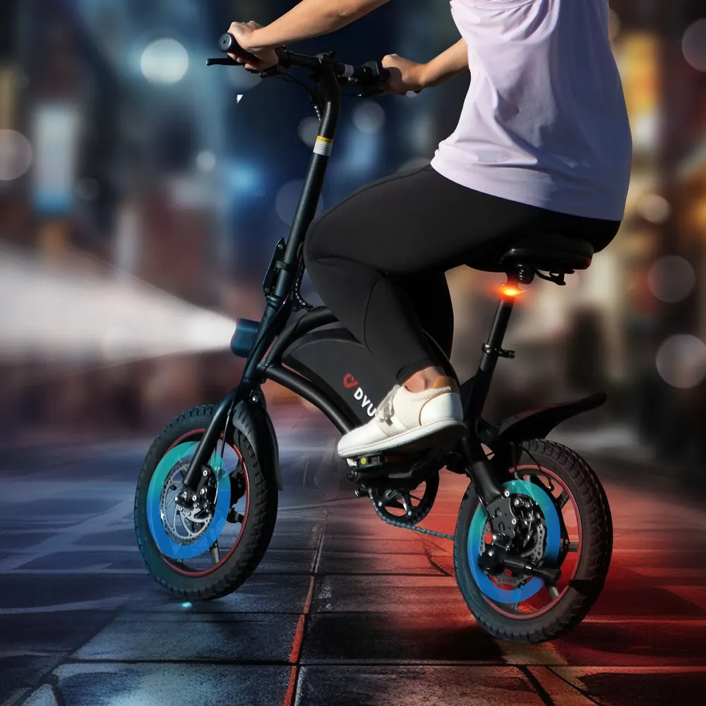 Moteur 250W du vélo pliant DYU D3F, batterie 36V 10Ah