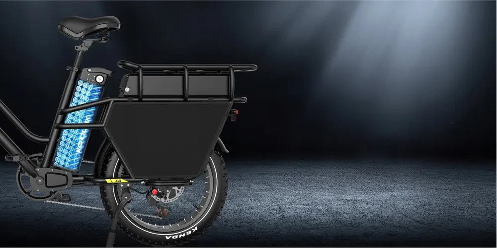 Vélo électrique KOOLUX 1000W avec batterie 48V65Ah, poids 63 kg