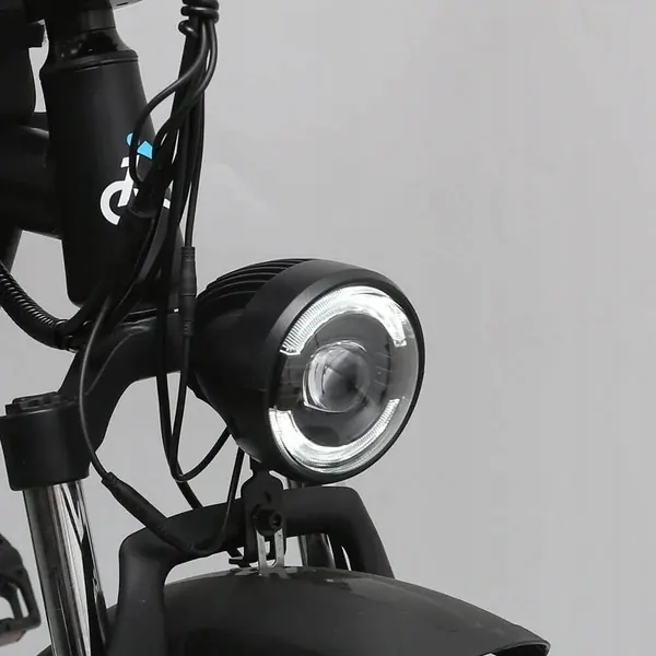 Taille de cadre M du vélo électrique EMOKO C99 20AH 250W pneus larges 20 pouces