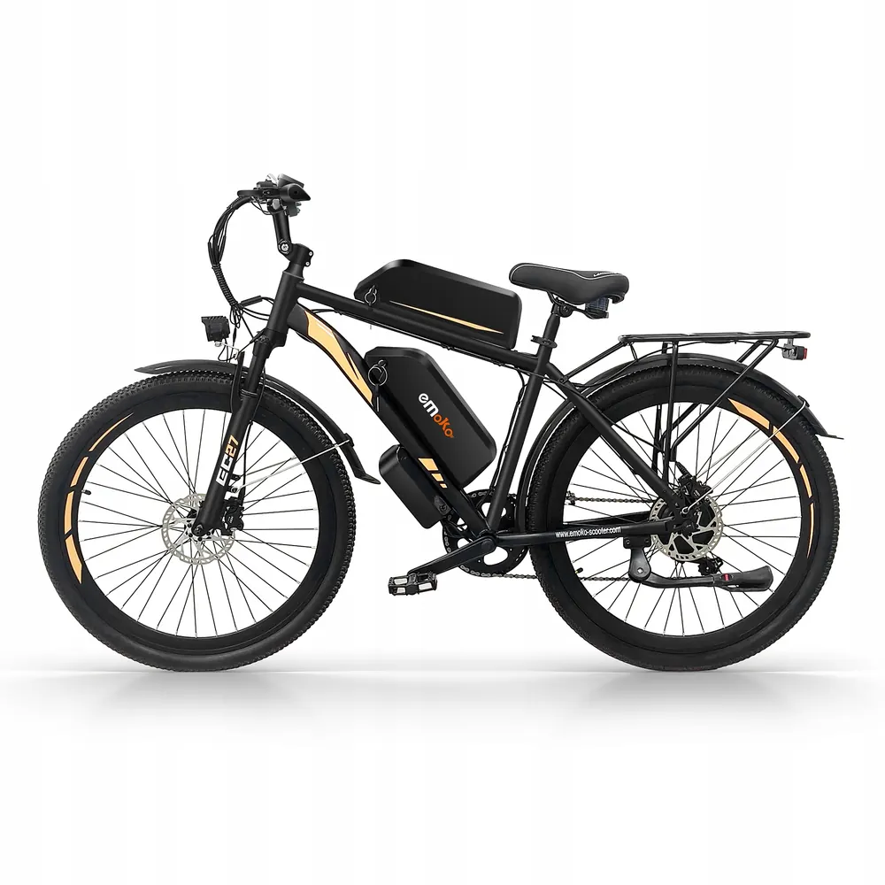 Roue 27,5 pouces du vélo électrique EMOKO EC27 avec pneu tout terrain
