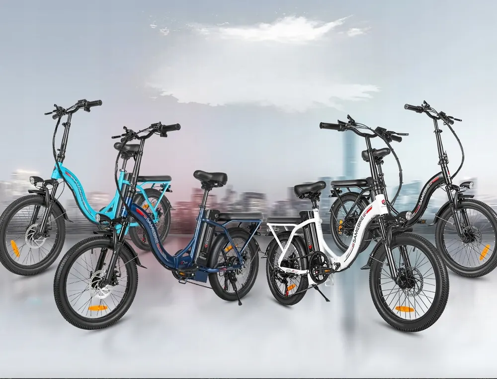 SAMEBIKE CY20 Vélo électrique pliant urbain image 2