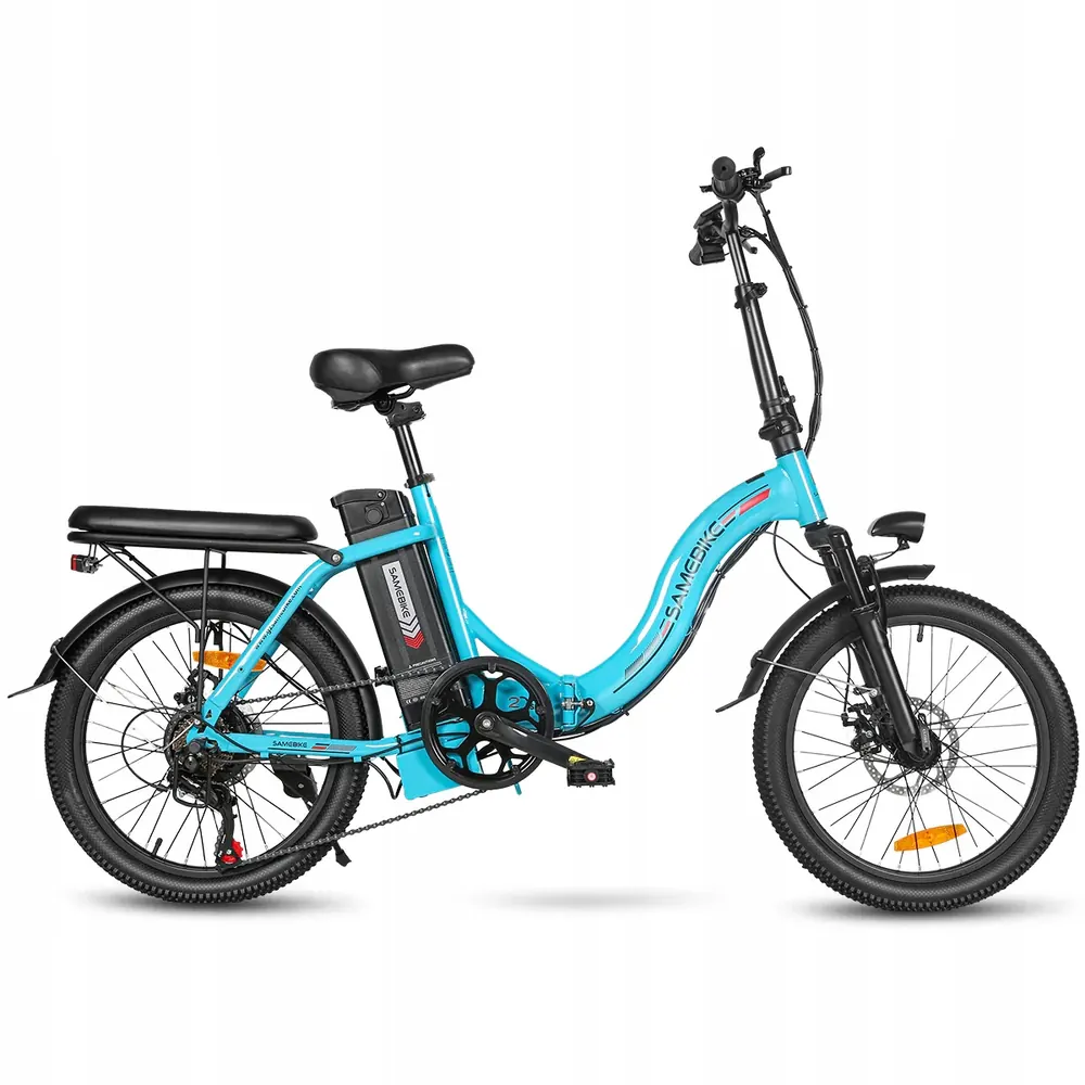 Vélo électrique pliant Samebike CY20 560W avec batterie 36V12Ah et pneus 20 pouces