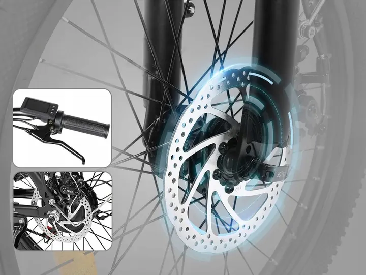 Batterie incluse avec le vélo électrique pliant Samebike CY20 560W