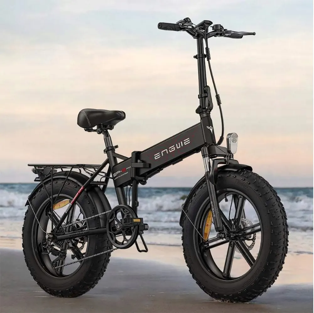 Moteur arrière de 120 km sur le Engwe EP-2 Boost, vélo électrique pliant