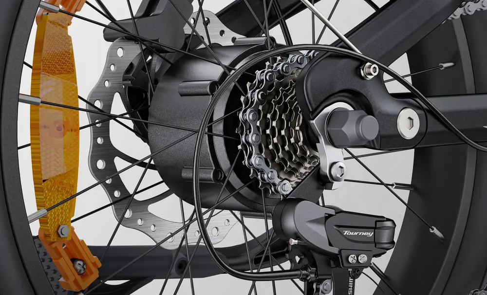 Cadre en aluminium du vélo électrique ENGWE L20 3.0 Boost