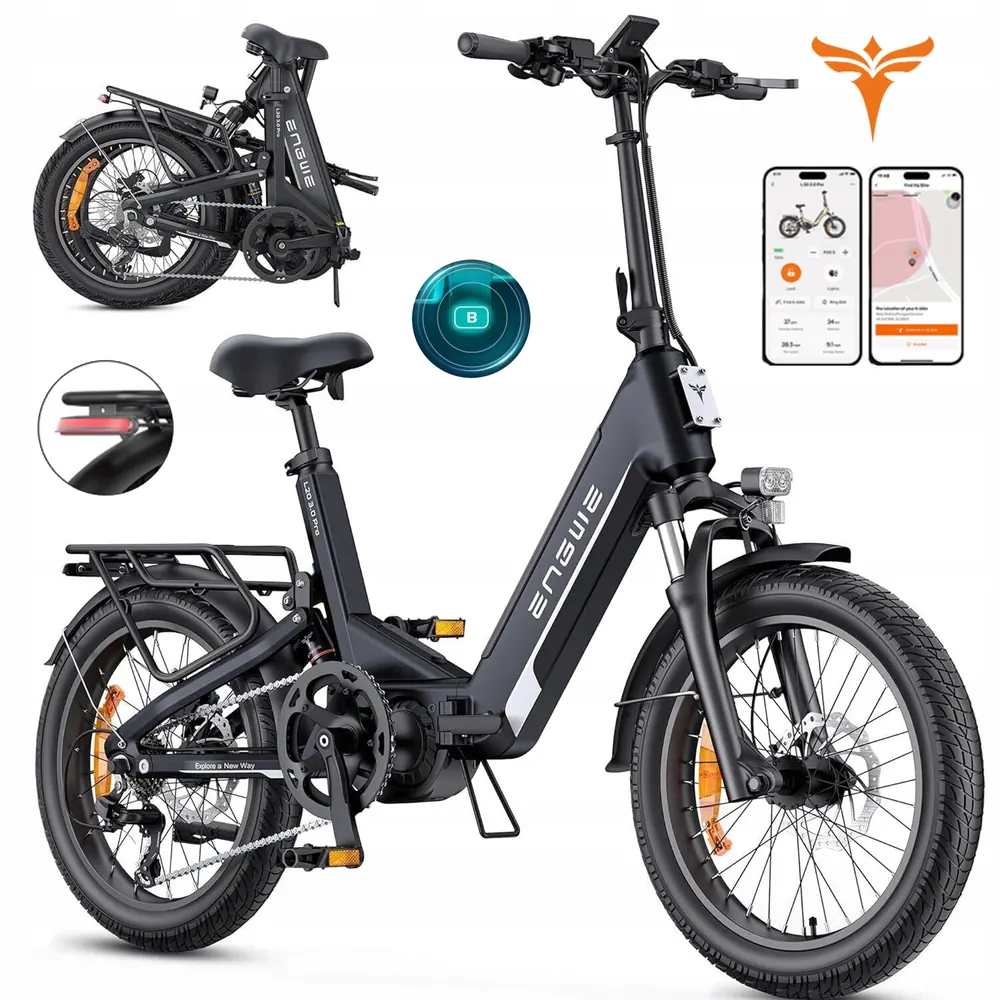 Vélo électrique pliant ENGWE L20 3.0 Pro avec batterie 15Ah