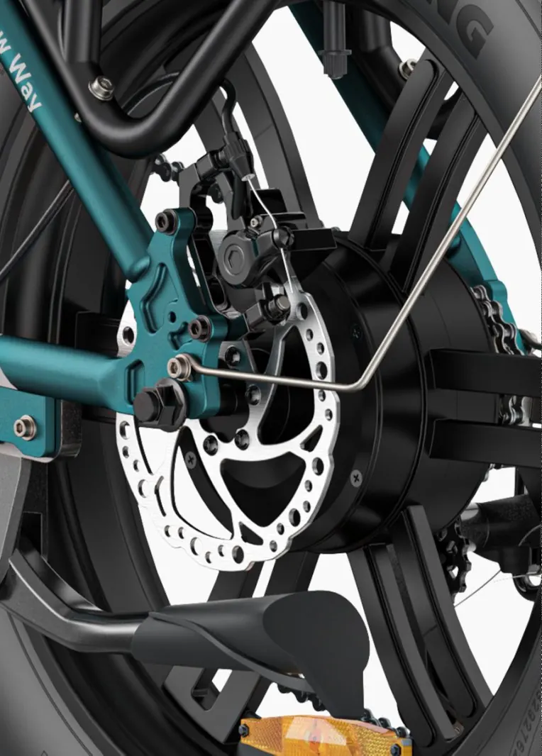 Cadre noir mat du vélo électrique ENGWE L20 BOOST 2026
