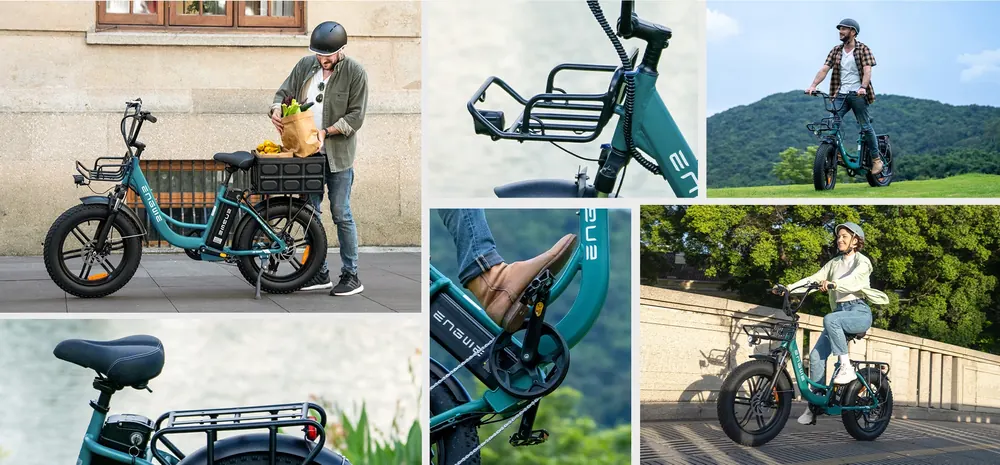 Autonomie de 60 km pour le vélo électrique ENGWE L20 BOOST