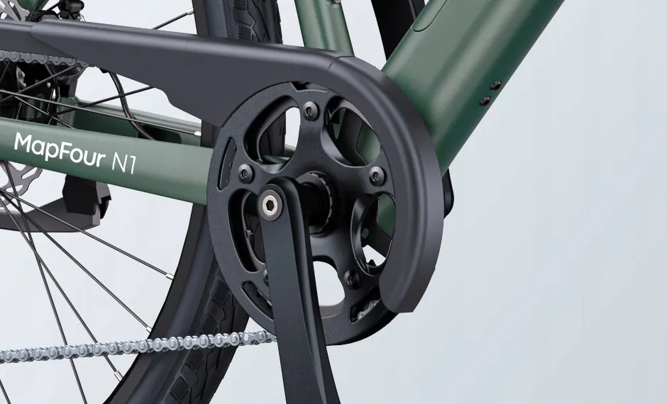 Charge maximale 120 kg pour le vélo électrique ENGWE MapFour N1 AIR ST