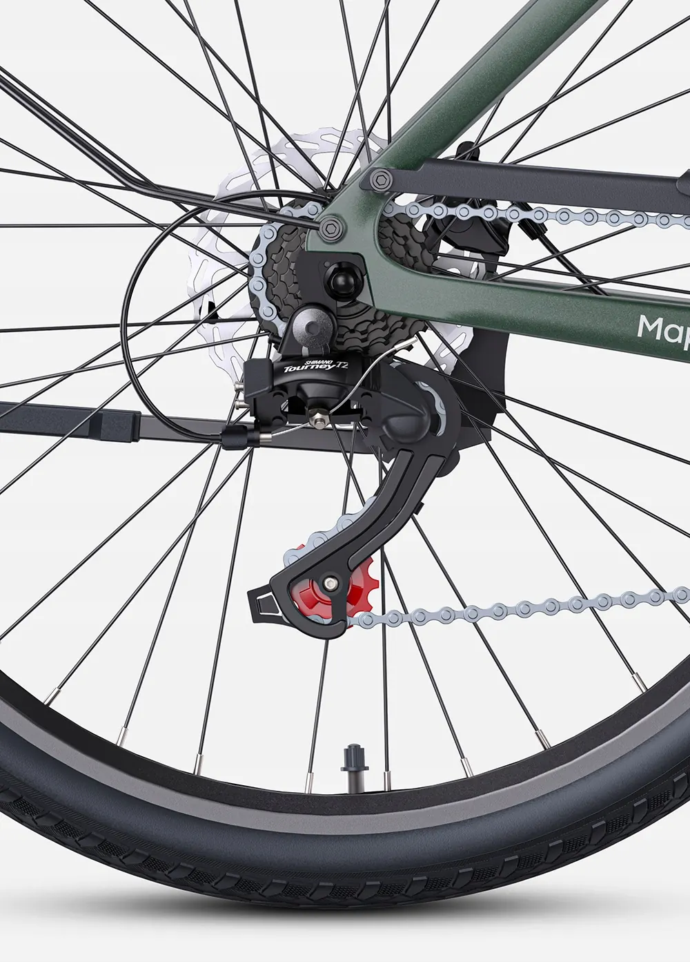 ENGWE MapFour N1 Air 250W gris, vélo à monter soi-même avec réglages