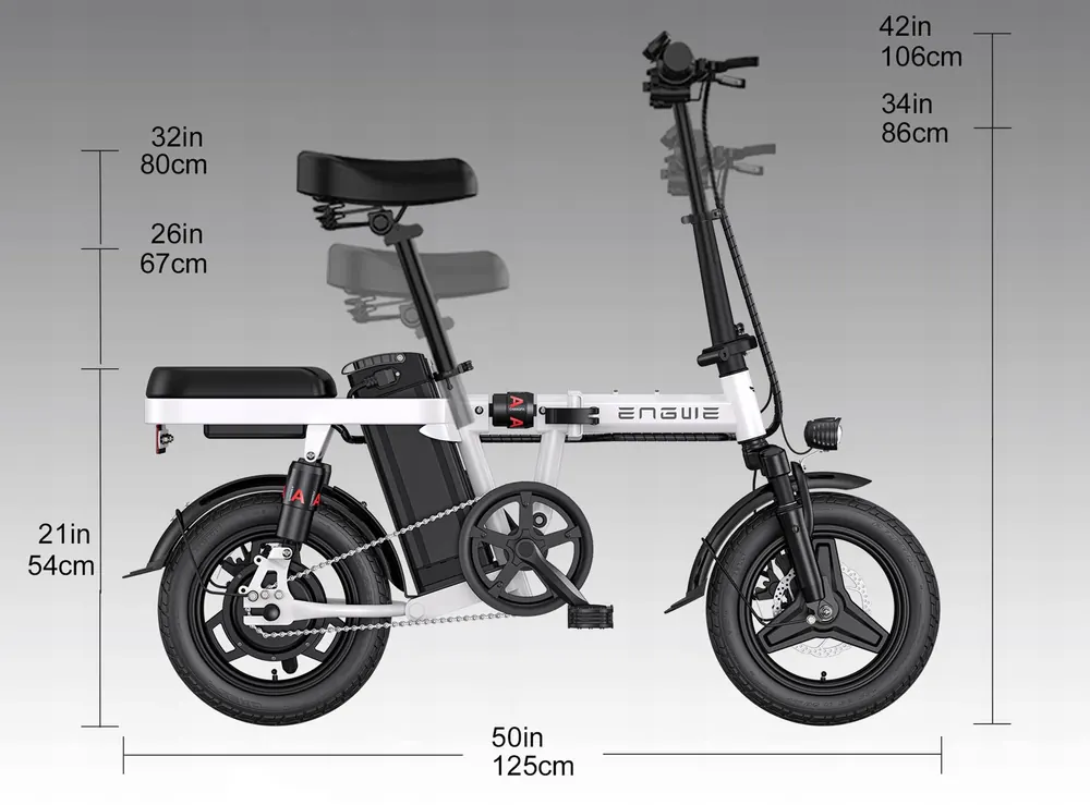 ENGWE T14 Vélo Électrique Pliant Urbain image 4